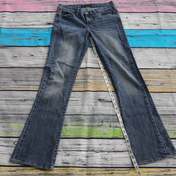 Rock & Republic Embroidered Boot Cut Jeans Size 8 - Picture 7 of 7